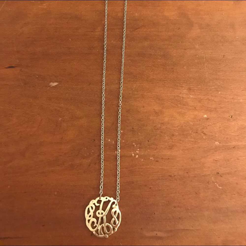 “K” initial necklace